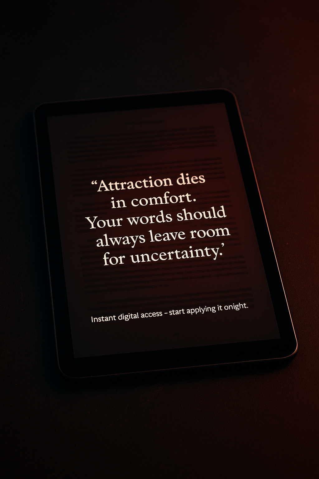 Dark Message: The Obsession Blueprint