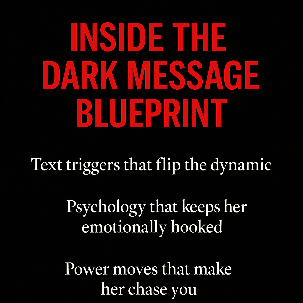 Dark Message: The Obsession Blueprint